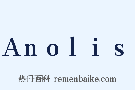Anolis是什么意思的图片